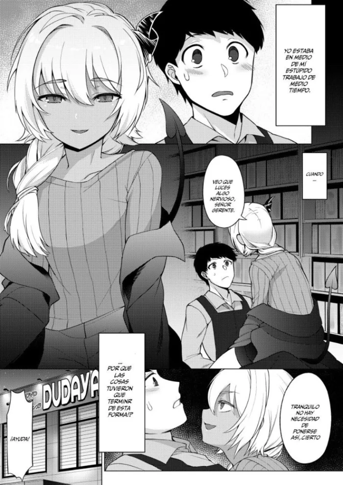 [5-Gou (F-Mushoku)] Jingai Otokonoko to Omidara suru Hon [Español]