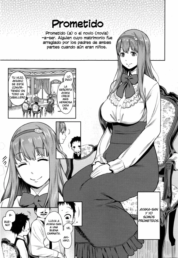 [Agata] Iinazuke wa Gouhou | Prometidos son un Juego Justo (Manga Bangaichi 2016-03) [Spanish] [Cark-san]