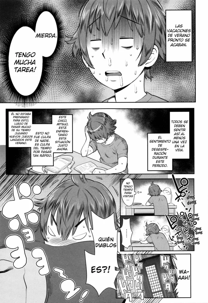 [Agata] Natsu no Owari ni Ijiwaru Nee-chan – My mean elder sister at the end of summer. | Mi Cruel Hermana Mayor al Final del Verano (Mama Para ~Chijo Zunkan~) [Spanish] {Cark-san}
