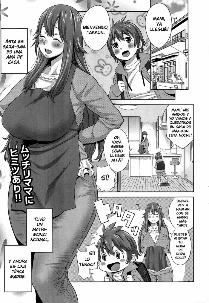 [Agata] Sono Haha, Chijo ni Tsuki | Esta Madre es una Pervertida (Manga Bangaichi 2014-05) [Spanish] {Cark-san}