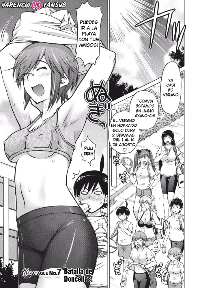 [Aizome Gorou] Otome no Tatakai (Ooki Onnanoko wa sukidesu ka? Chap.7) | Batalla de Doncellas (Te gustan las chicas grandes? Cap.7) [Spanish] [Harenchi no Fansub] [Digital]