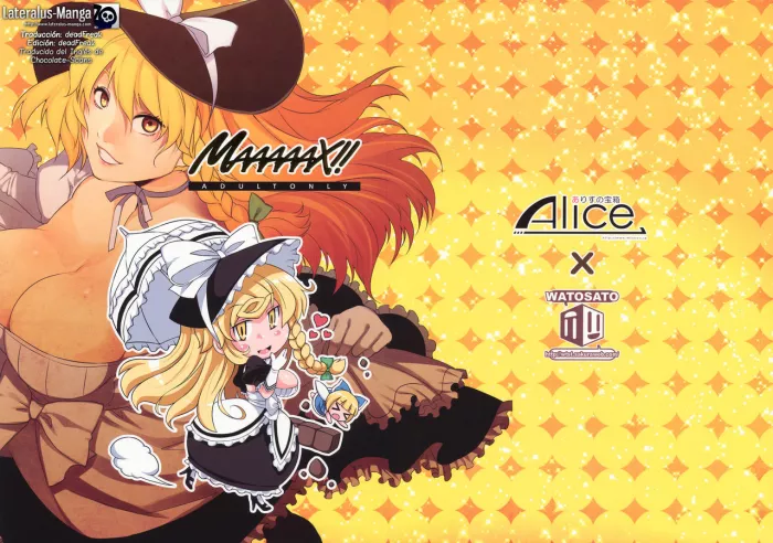 [Alice no Takarabako & WaToSaTo (Mizuryu Kei, Sugiura Sen)] MAAAAAX!! (Touhou Project) [Spanish/Español] [Lateralus-Manga]
