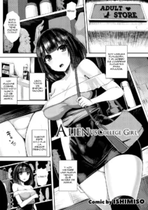 alien vs joshidaisei ~shiri no ana kara umareshi mono~