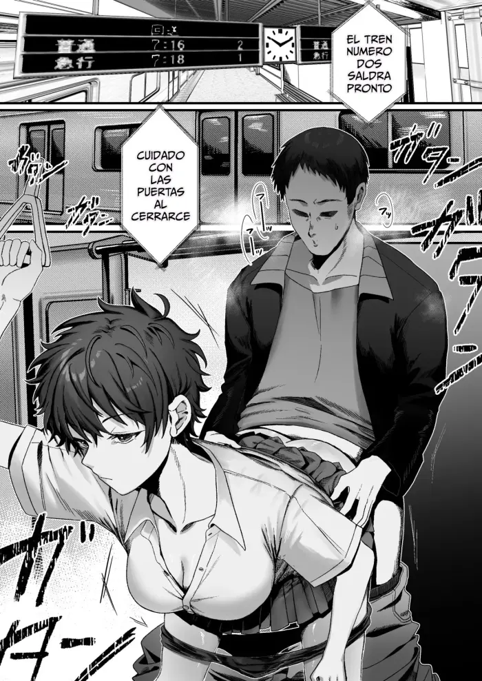 [Alisame] Boyish Joshi ni Densha de…｜Una chica Tomboy en el Tren [Spanish] [Me Banearon x P3NDEJ0]