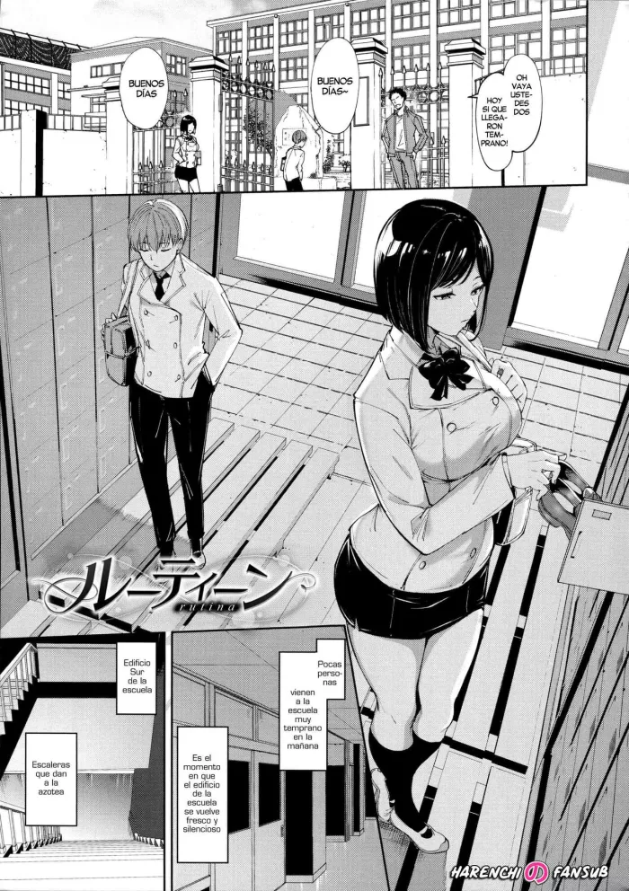 [Alp] ROUTINE | Rutina (IMMORAL ROUTINE) [Spanish] [Harenchi no Fansub] [Decensored] [Digital]