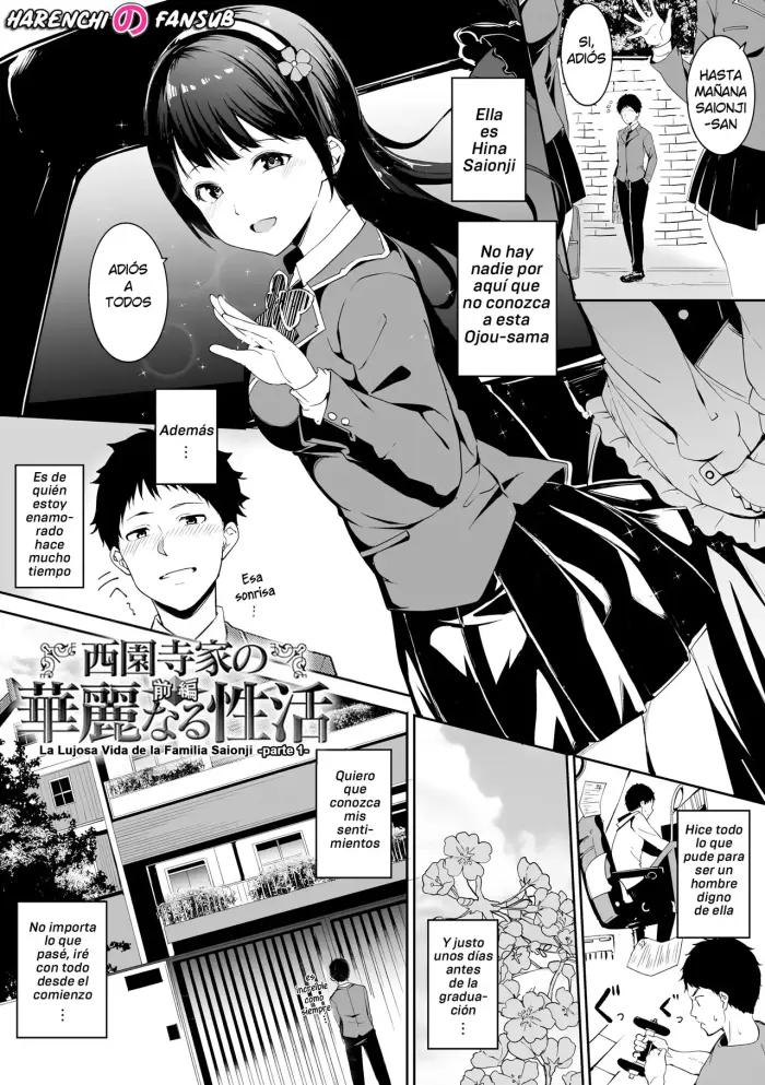 [Alp] Saionjike no Kareinaru Seikatsu -zenpen- | La Lujosa Vida de la Familia Saionji -parte 1- (Melty Limit) [Spanish] [Harenchi no Fansub] [Decensored] [Digital]