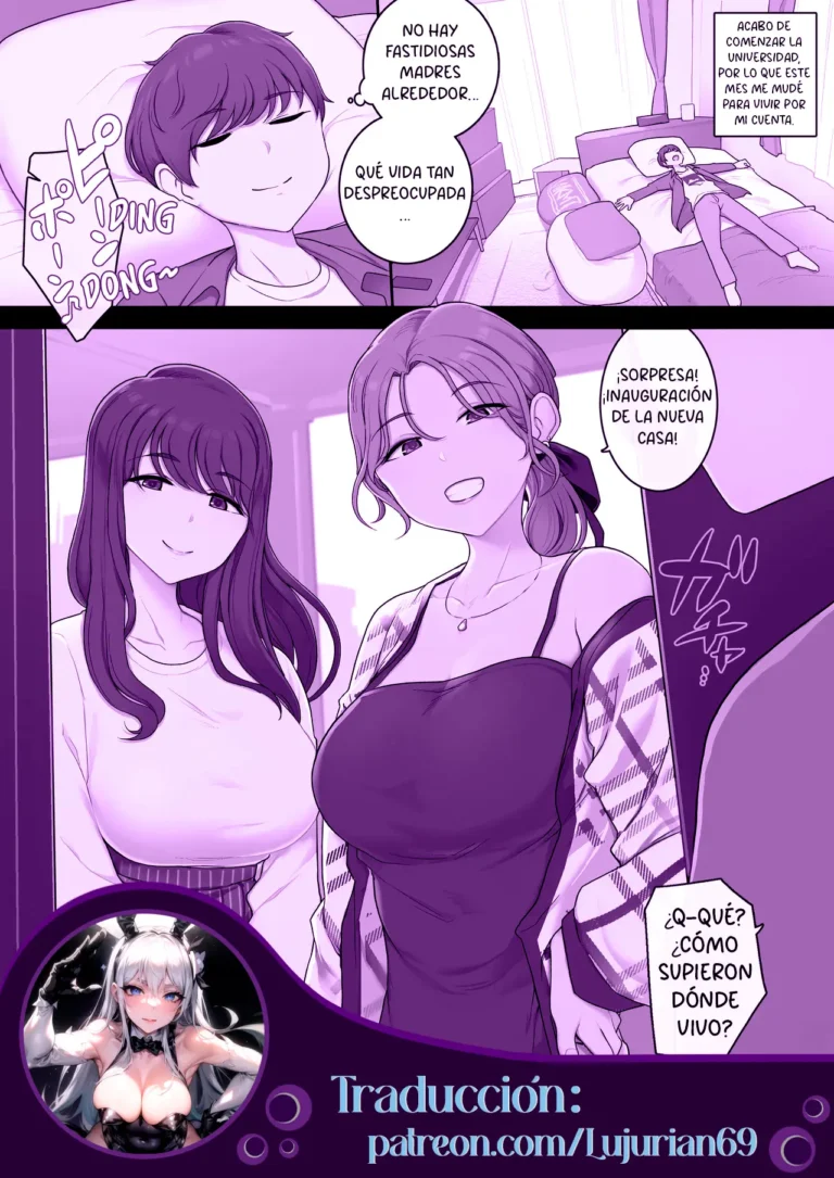 Altas y tetonas Onee-sans convierten mi nueva casa en su habitación sexual