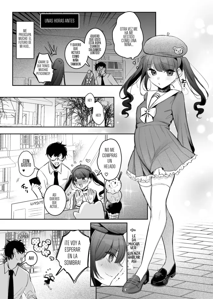 [Amamiya Mizuki] Mahou Shoujo Okaa-san, Shokushu ni Yarareru [Spanish] [Satoru]