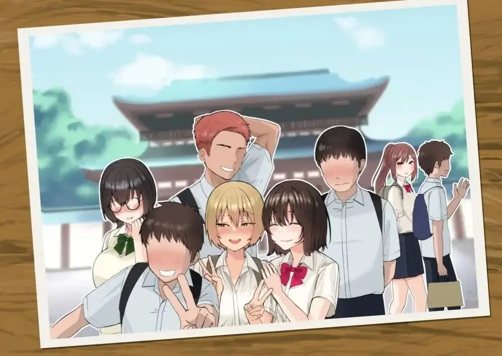 An Ordinary Commemorative Photo of a School Trip