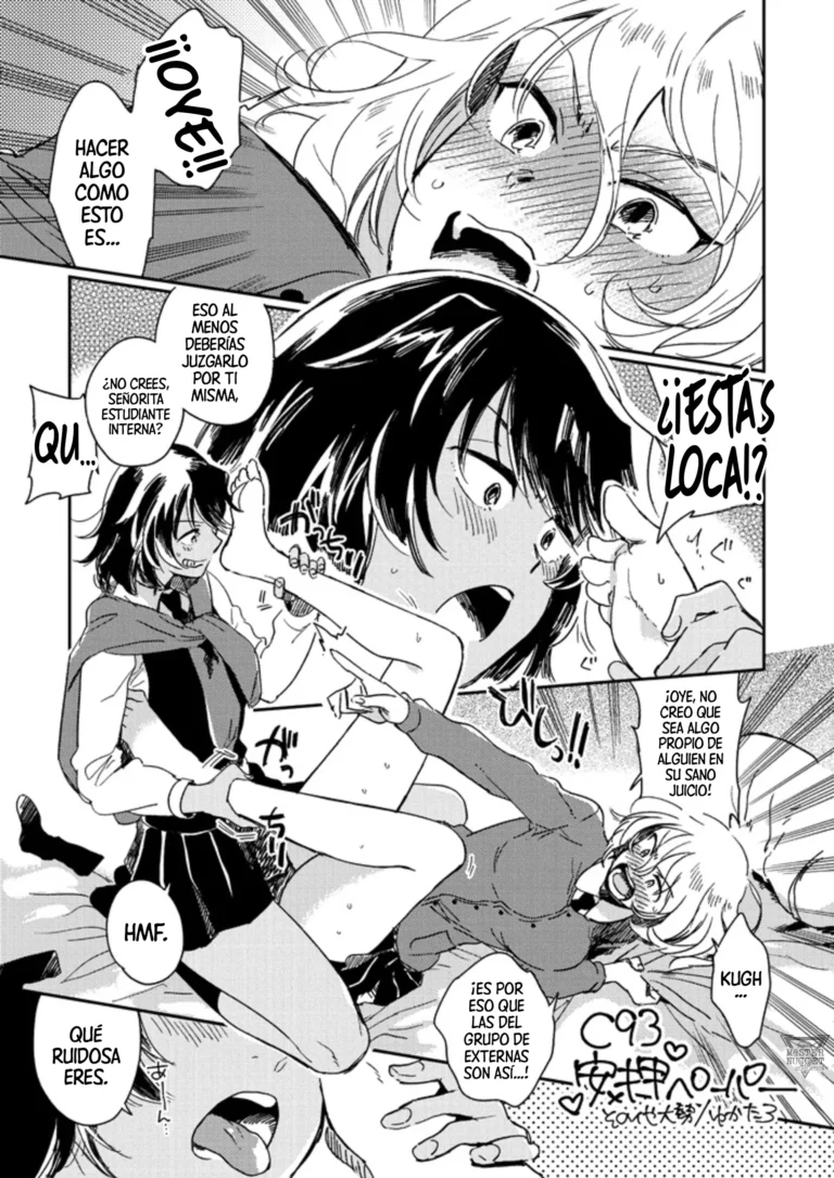 Andou x Oshida Ashi Name Manga | Ando x Oshida – Lamiendo sus pies – Manga