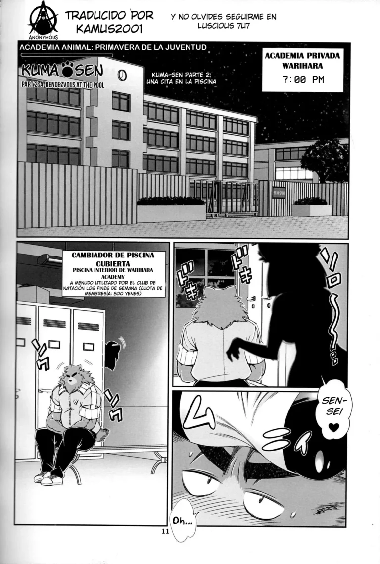 Animal Gakuen Seishunki Kumasen Dainiwa “Pool de Mikkai no Maki” | Kuma-sen Part 2: A Rendezvous at the Pool