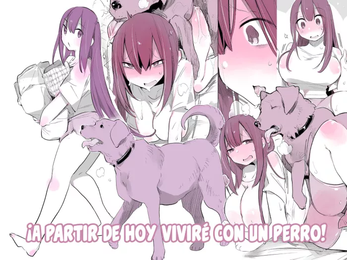 [ANIMAL SERVICE (Haison)] Kyou kara Inu to Dousei Shimasu! | ¡A Partir De Hoy Viviré Con Un Perro! [Spanish] [Rabbit’s Hole Lewd]