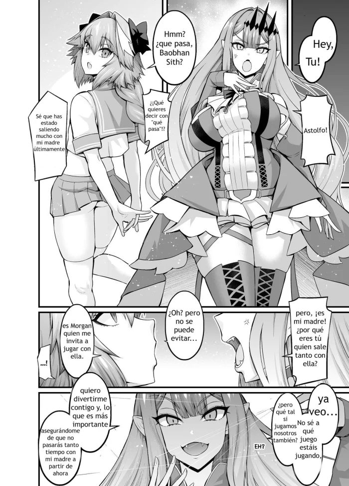 [Ankoman] Baobhan Sith, Astolfo to Nakayoku Naru (Fate/Grand Order) [Spanish]