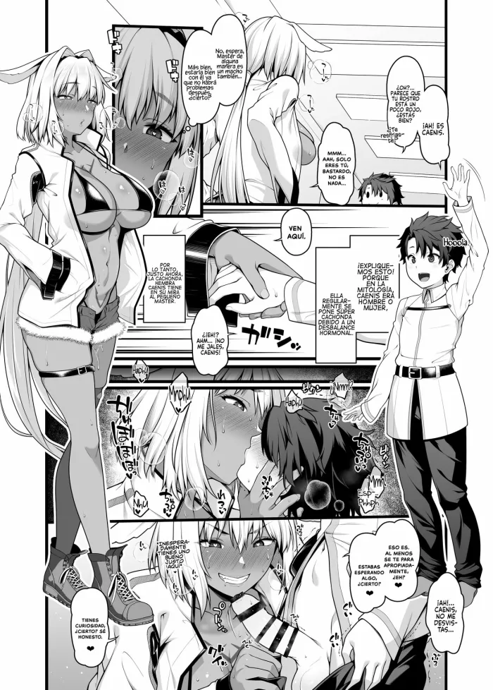 [Ao Banana] Caenis to Shota Master | Caenis y el Master Shota (Fate/Grand Order) [Spanish] =P666HF=