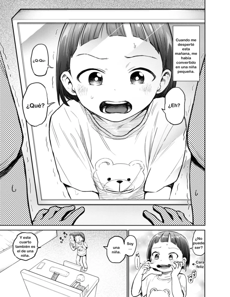 Asa Okitara TS Loli ttete ~Les Sex made Yaretan daga~ | Cuando me desperté por la mañana, pude hacer TS e incluso tener experimentar el sexo lesbico