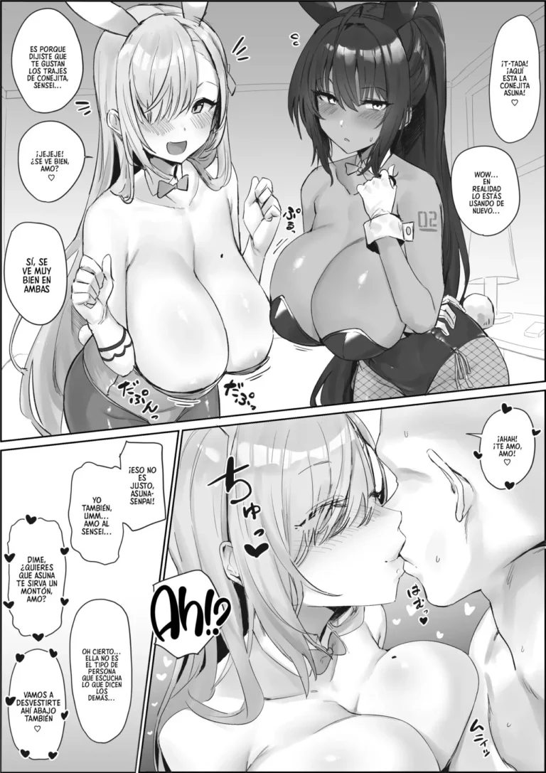 Asuna to Karin ni Shiboritoraretai… _ Quiero Ser Exprimido Por Asuna y Karin…