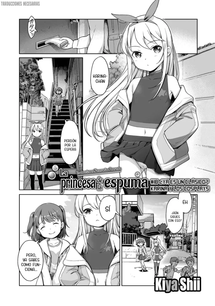 Awa no Ohime-sama #18 Imasara Teiban？Karina to Cosplay Soap –  La princesa de la espuma #18 ¿Ya es un clásico？Karina y los Cosplays