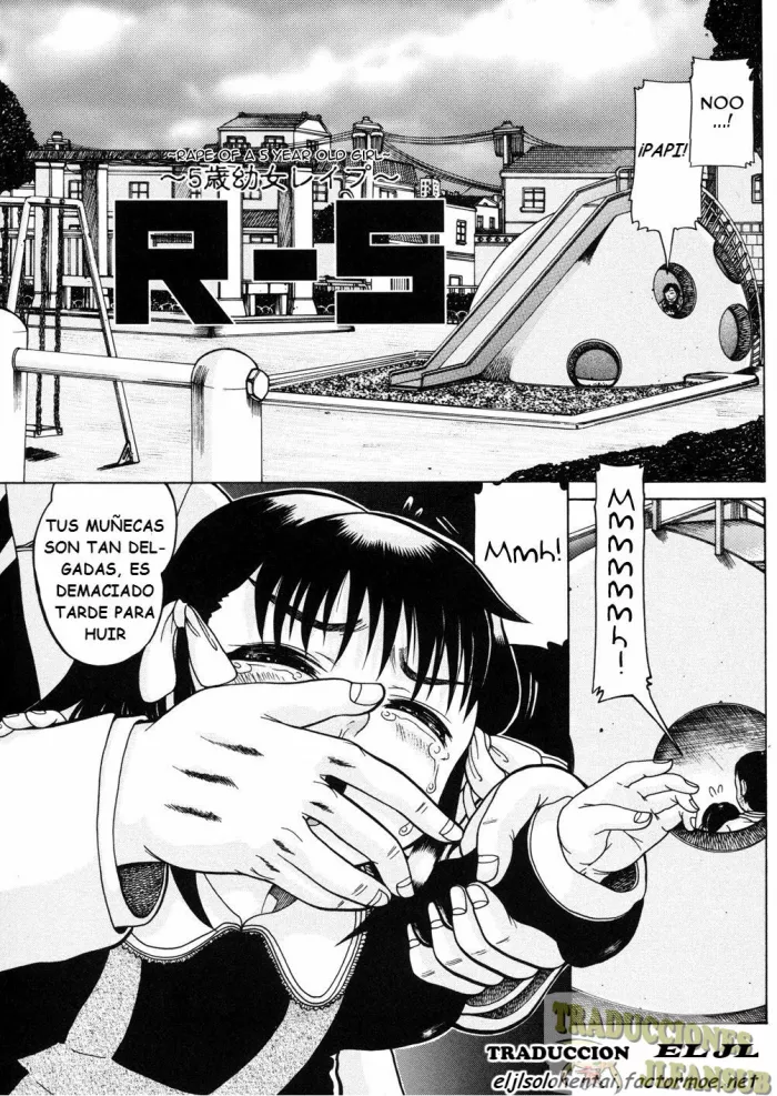 [Awaji Himeji] R-5 ~5-sai Youjo Reipu~ | R-5 ~Rape of a 5 Year Old Girl~ (Sugo! Loli) [Spanish] [Traducciones JL]
