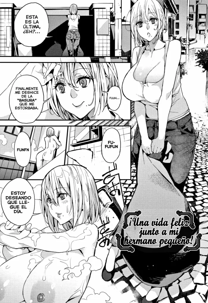 [Azukiko] Otouto to no Happy Life! | ¡Una Vida Feliz Junto a mi Hermano Pequeño! (Kyou kara Kimi no Dorei) [Spanish] [Anime no Mansebia]