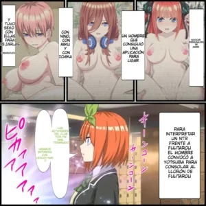 [Banana Style] Anime Chara to Seckle Dekiru Appli ''Yotsuba Hen''｜La App con la que Puedes Cogerte a Personajes de Anime ~El Caso de Yotsuba~ (Gotoubun no Hanayome) [Spanish] [Darkss 153]