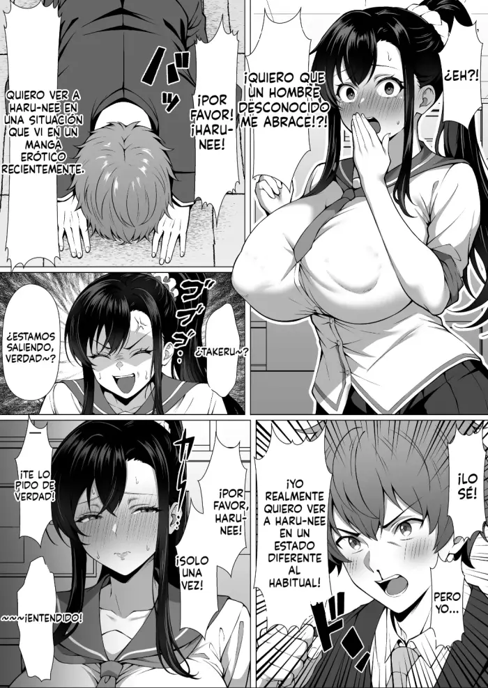 [Berull] Maken-ki! Amaya Haruko NTR Manga｜Maken-ki!, Manga NTR de Amaya Haruko (Maken-ki!) [Spanish] [duckmentta]