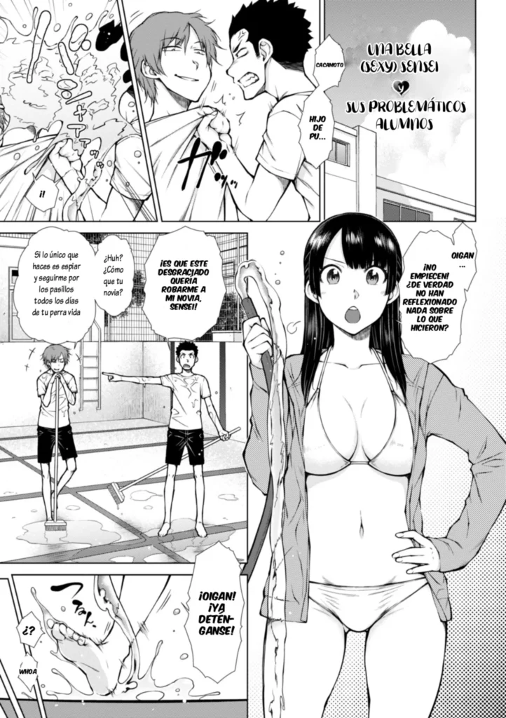 Bijin (ero) sensei to mondaiji｜Una Bella (Sexy) Sensei y sus Problemáticos Alumnos