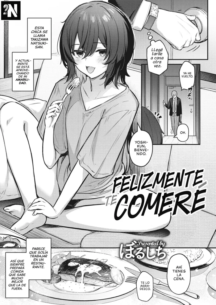 [Borusiti] Oishiku Tabete Ageru kara | Felizmente te Comeré (COMIC HOTMILK 2023-04) [Spanish] [NekoCreme] [Digital]