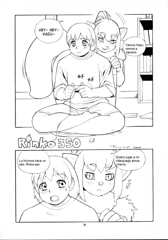 (C67) [TEAM SHUFFLE (Trump)] Rinko 350 (Kemono no Sho Juuichi) [Spanish] [marcosmass]
