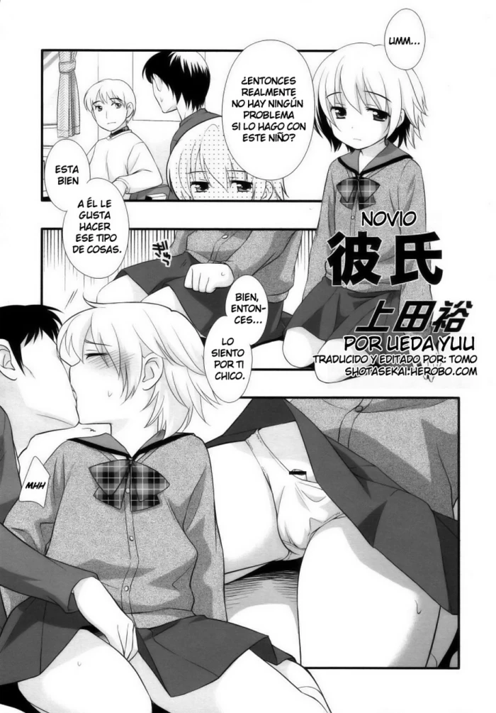 (C73) [Otokonoko HEAVEN (Udea Yuu)] Kareshi | Novio (Otokonoko HELL) [Spanish] [Shota Sekai]