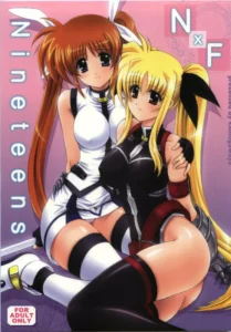 (C74) [Kamogawaya (Kamogawa Tanuki)] Nineteens NxF (Mahou Shoujo Lyrical Nanoha) [Spanish] [Elmoedela8]