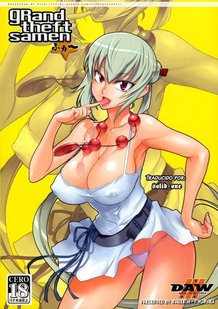 (C75) [DIGITAL ACCEL WORKS (INAZUMA.)] gRand theft samen four~ (Zettai Karen Children) [Spanish] [solid_one]