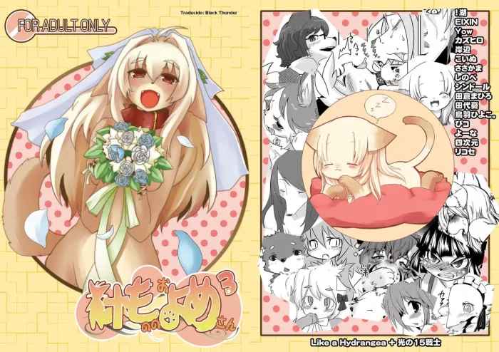 (C75) [Like a Hydrangea (Various)] Kemono no Oyome-san | Parte 2 Anim Bride [Spanish] [Black Thunder] [Incomplete]