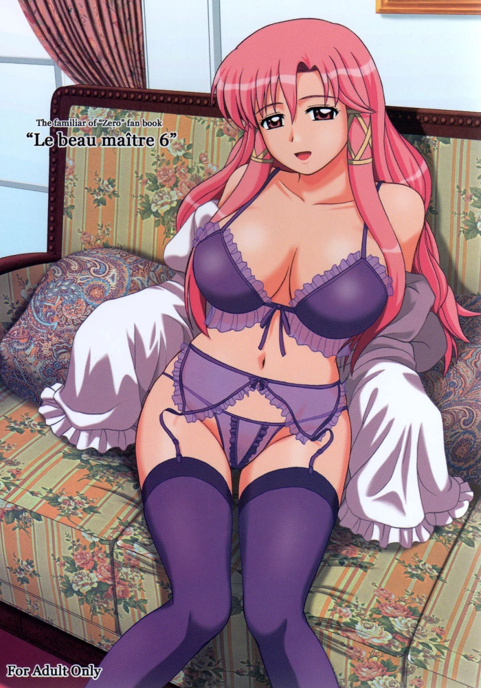 (C76) [G-SCAN CORP. (Satou Chagashi)] Le beau maitre 6 (Zero no Tsukaima) [Spanish] [Eromonogatari]