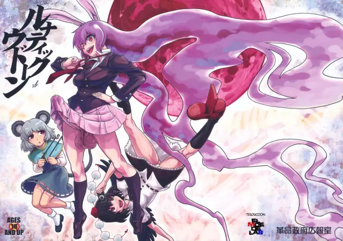 (C77) [Kakumei Seifu Kouhoushitsu (Kamiya Suzuka, RADIOHEAD)] Lunatic Udon (Touhou Project) [Spanish] [ElMoeDela8]