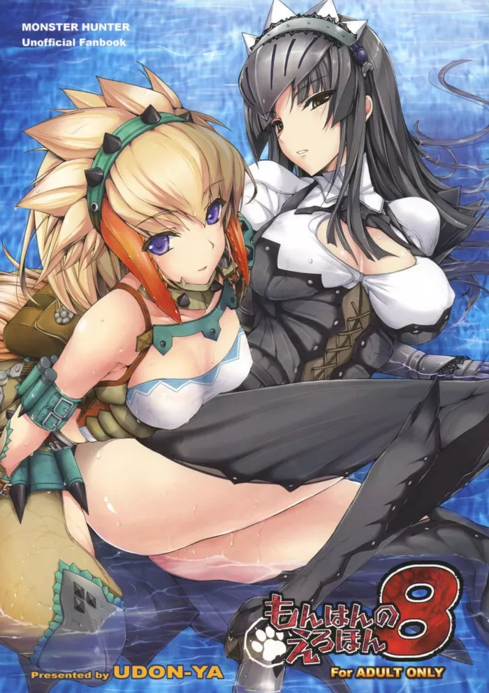 (C77) [UDON-YA (Kizuki Aruchu, ZAN)] Monhan no Erohon 8 (Monster Hunter) [Spanish] [Biblioteca Hentai] [Decensored]