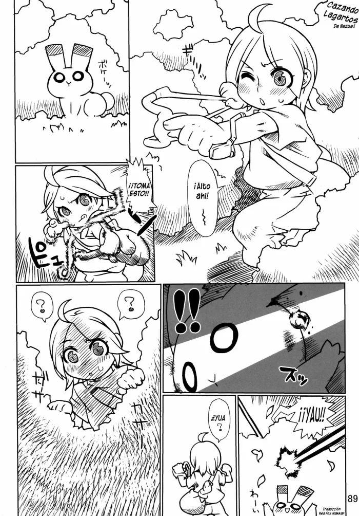 (C79) [Nezumin] Cazando Lagartos (Kemokko Lovers) [Spanish] [Red Fox Makkan]
