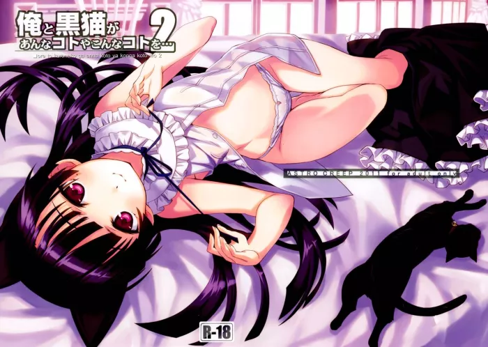 (C80) [ASTRO CREEP (Matsuryu)] Ore to Kuroneko ga Anna Koto ya Konna Koto wo… 2 (Ore no Imouto ga Konna ni Kawaii Wake ga Nai) (Español)