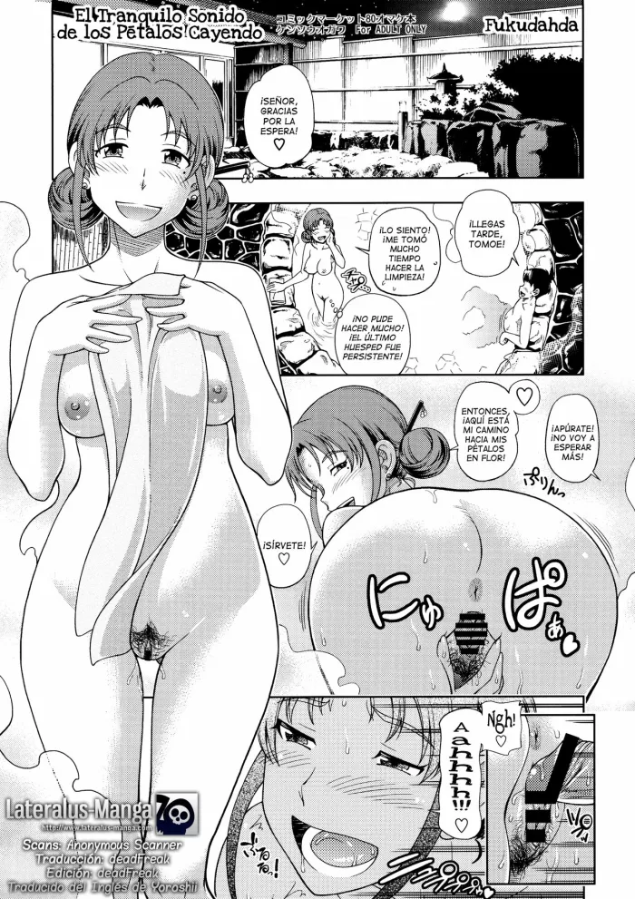 (C80) [Kensoh Ogawa (Fukudahda)] Hanachiru Hoheto (Hanasaku Iroha) [Spanish] [Lateralus-Manga]