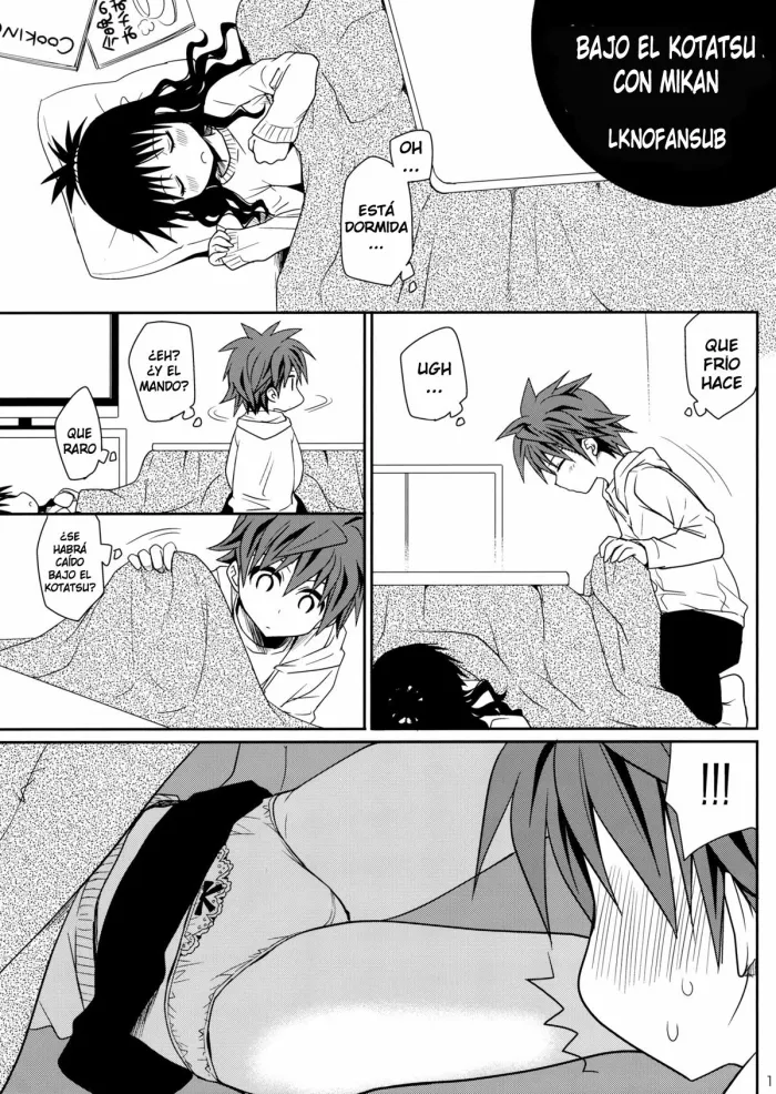 (C81) [Takumi na Muchi] Kotatsu de Mikan [Spanish] [LKNOFansub]