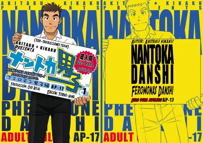 (C82) [Akitaku Kikaku (Taku Hiraku)] Nantoka Danshi Vol. 1 Pheromone Danshi Hen | Nantoka Danshi Vol. 1 Feromonas Danshi Hen [Spanish] [Tori-traducciones II] [Decensored]