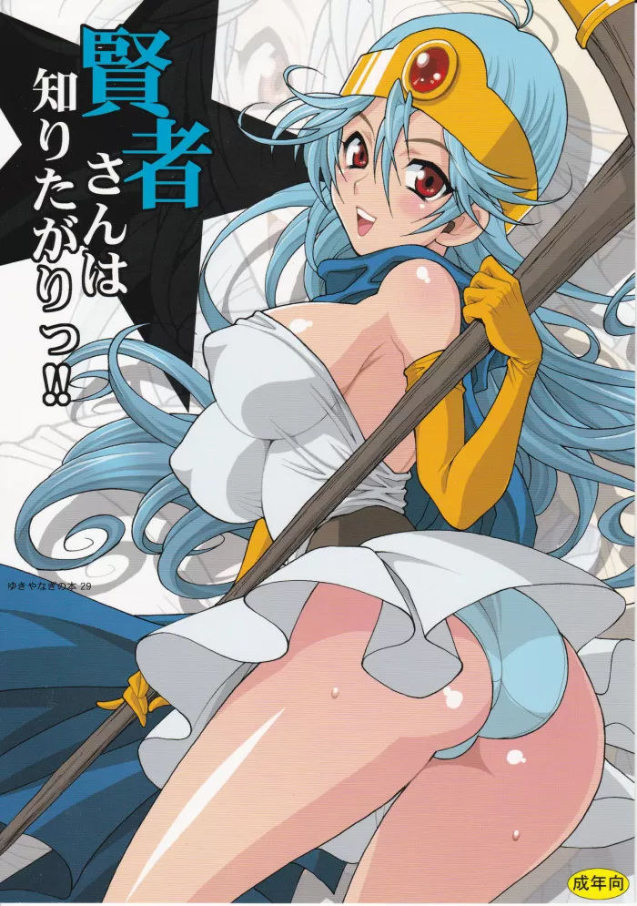 (C82) [SHALLOT COCO (Yuki Yanagi)] Yuki Yanagi no Hon 29 – Kenja-san wa Shiritagari! | Yanagi Vol.29 – The Curious Sage (Dragon Quest III) [Spanish] [Biblioteca Hentai]