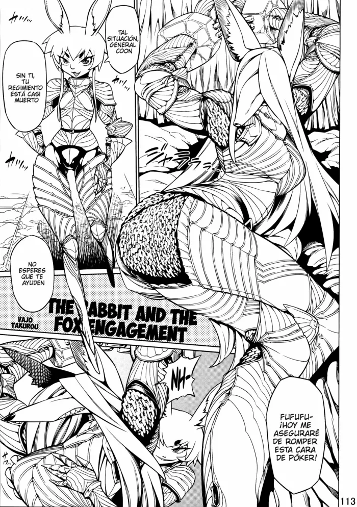 (C83) [Vajo Takurou] The Rabbit and the Fox Engagement (Kemokko Lovers 3) [Spanish]