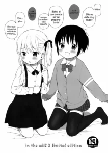 (C85) [fuka fuka (Sekiya Asami)] in the milk 2 limited edition [Spanish] {Shadow Hunter}