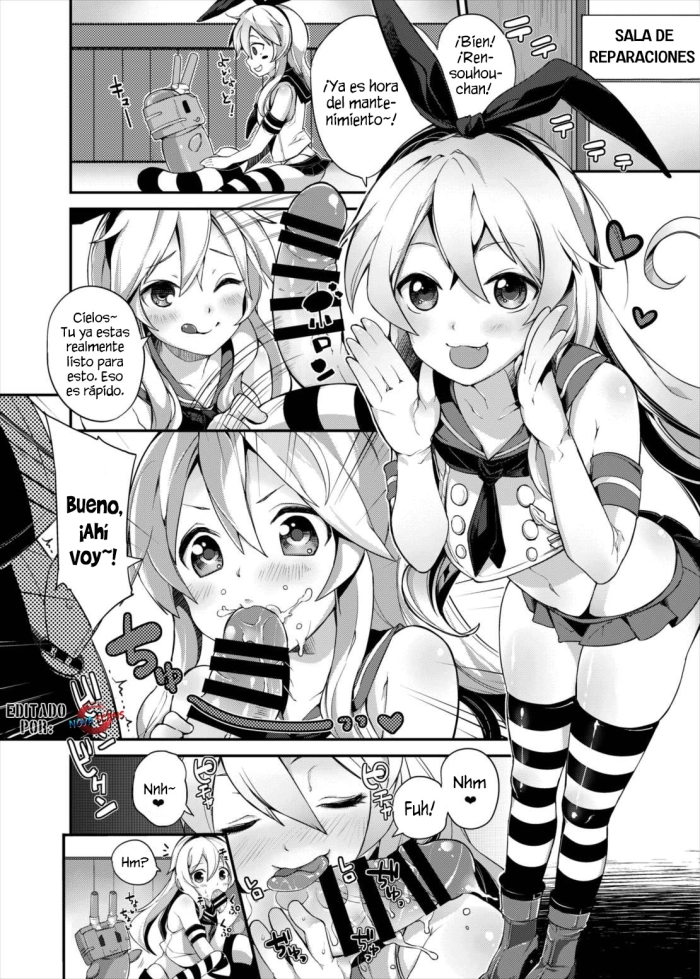 (C85)  Shimakaze (Kantai Collection Kuchiku Kanmusu Goudoushi Kuchiku Nyannyan) (Kantai Collection -KanColle-) [Spanish] [NovaScans]
