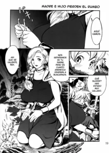 (C85) [VOLVOX (Chirima)] Hagure Boshi | Madre e Hijo Pierden el Rumbo (Mamono no Tou) (Dragon Quest V) [Spanish] [Cark-san]