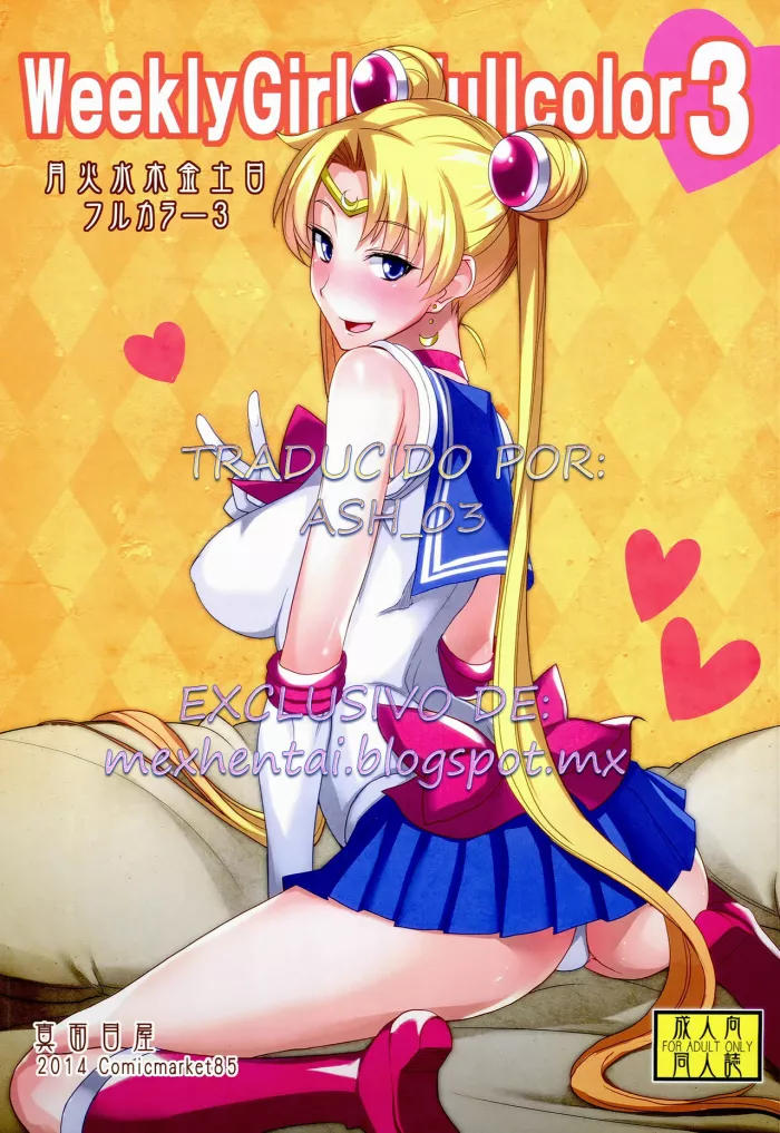(C86)  Getsu Ka Sui Moku Kin Do Nichi Full Color 3 (Bishoujo Senshi Sailor Moon) [Spanish] [ash_03]