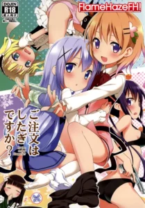 (C86) [Rotary Engine (Kannazuki Motofumi)] Gochuumon wa Shitagi desu ka? | ¿Es la orden lencería? (Gochuumon wa Usagi desu ka?) [Spanish] {FlameHazeFH}