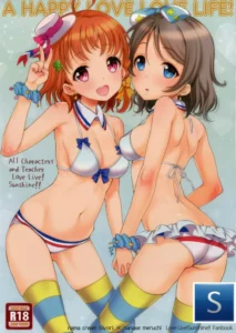 (C90) [Nama Cream Biyori (Nanase Meruchi)] A HAPPY LOVE LOVE LIFE! (Love Live! Sunshine!!) [Spanish] [The Silver Line]