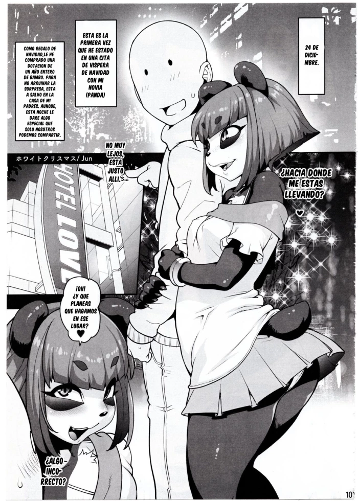 (C91) [Mayoineko (Jun)] White Christmas (Kemokko Lovers 7) [Spanish] [CYWDT.Group] [Decensored]