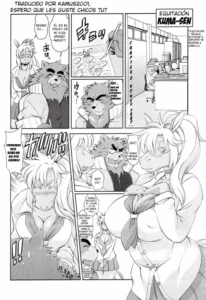 (C91)  Uma-sen Retsuden - Kuma-sen Dainiwa - Honey Trap (Kemokko Lovers 7) [Spanish] [Kamus2001] [Decensored]
